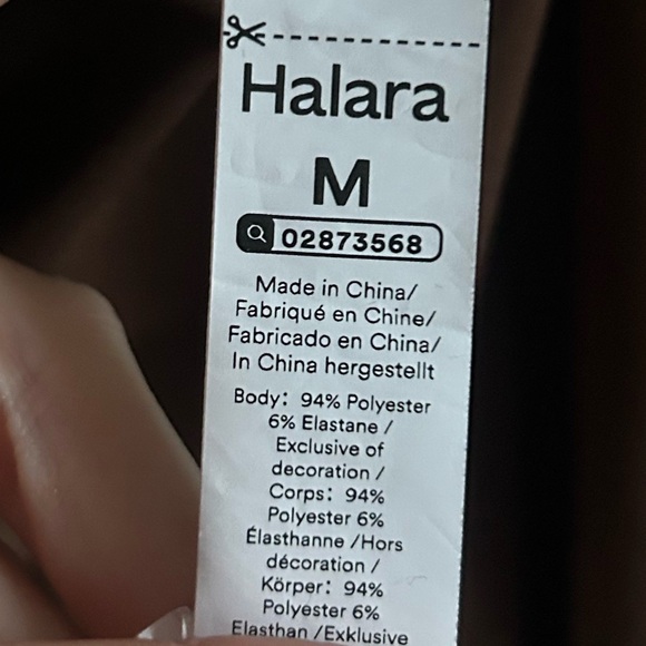 NWOT HALARA size M Crossover Long Sleeve Work Shirt - Picture 12 of 12